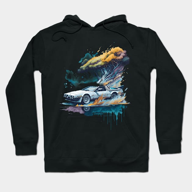 Summer Art DMC DeLorean Hoodie by Shop Goods